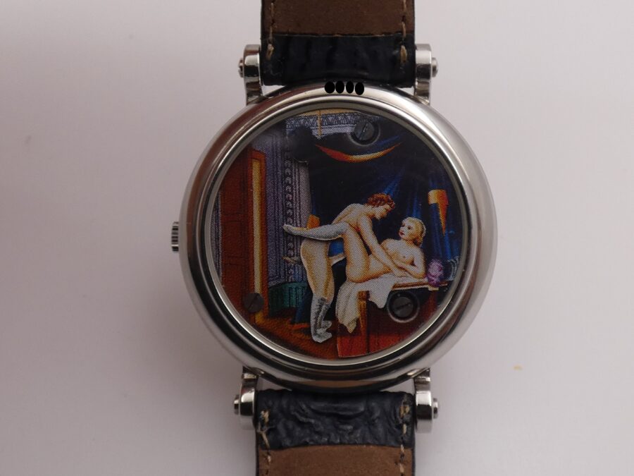 IGJ Montre Erotique LIMITED EDITION Automatic Date ANNI '90 Acciaio - immagine 17