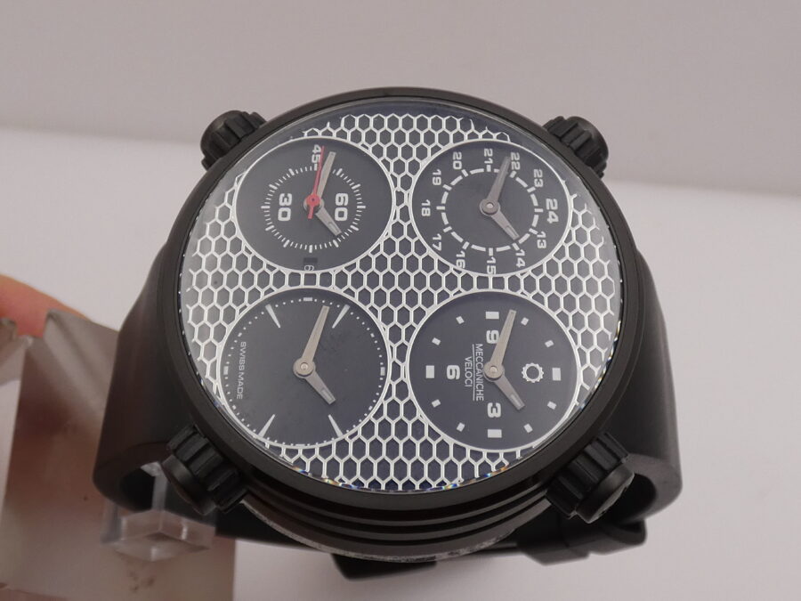 Meccaniche Veloci Quattro Valvole - Quattro Tempi NUOVO Limited Edition Titanio BOX&PAPERS Automatico W124K385 - immagine 3