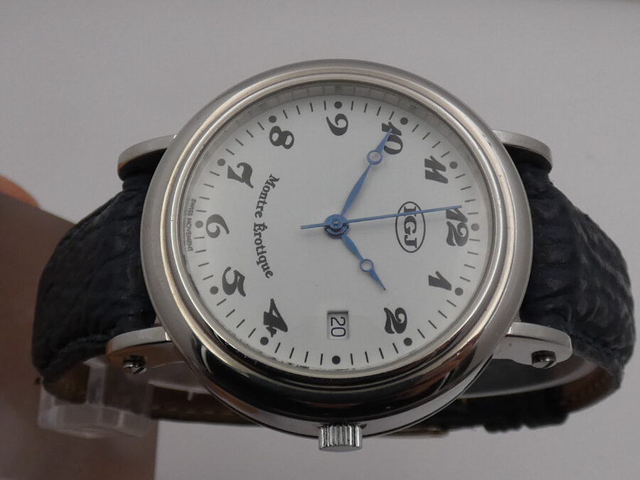 IGJ Montre Erotique LIMITED EDITION Automatic Date ANNI '90 Acciaio - immagine 3