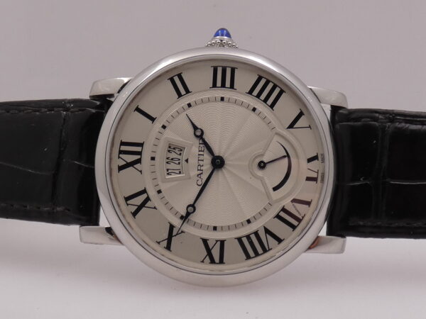 Cartier Rotonde de Cartier Power Reserve 40mm 3749 BOX&PAPERS Anno 2017 Carica Manuale