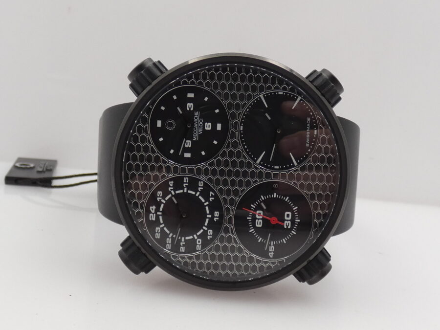 Meccaniche Veloci Quattro Valvole - Quattro Tempi NUOVO Limited Edition Titanio BOX&PAPERS Automatico W124K385 - immagine 4
