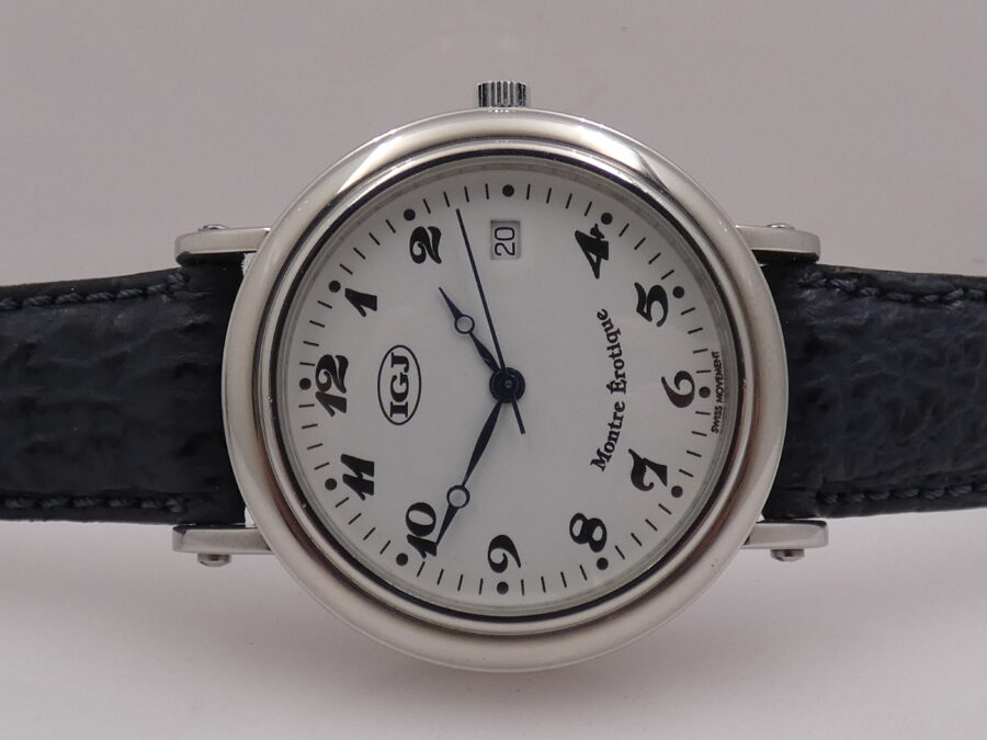 IGJ Montre Erotique LIMITED EDITION Automatic Date ANNI '90 Acciaio - immagine 4