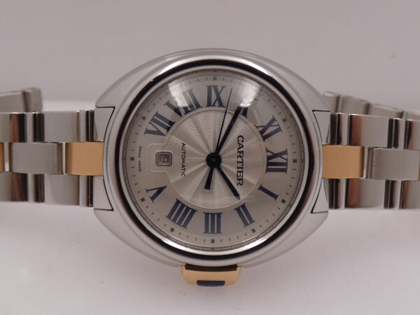 Cartier Clé de Cartier Mid-Size 31mm Acciaio & Oro Rosa18Kt WITH PAPERS Automatico ANNO 2016