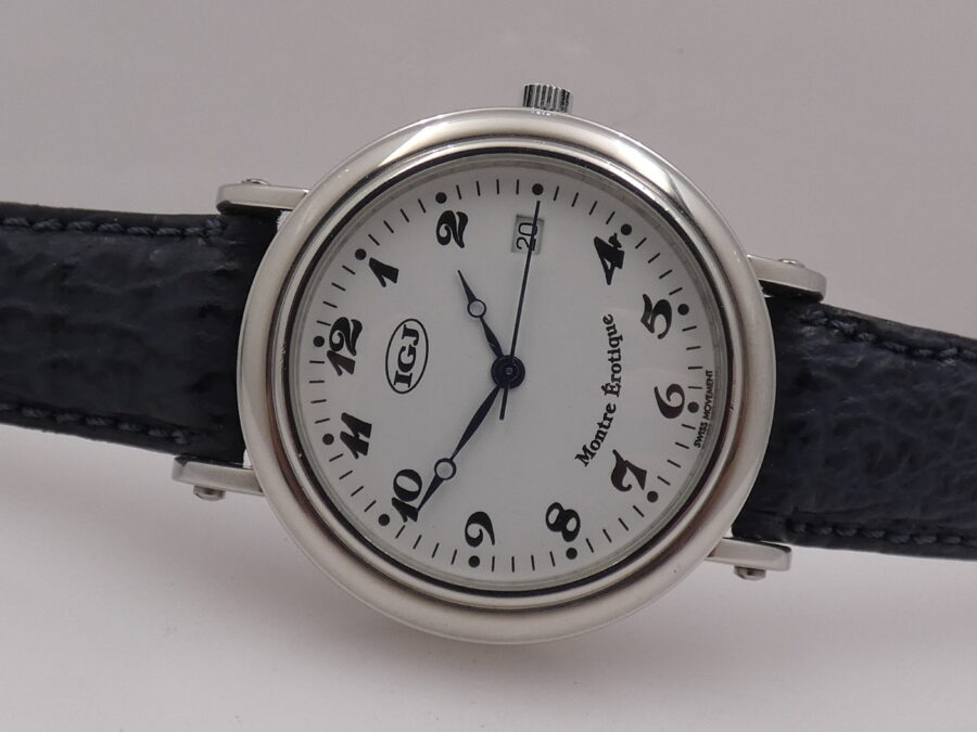 IGJ Montre Erotique LIMITED EDITION Automatic Date ANNI '90 Acciaio - immagine 5