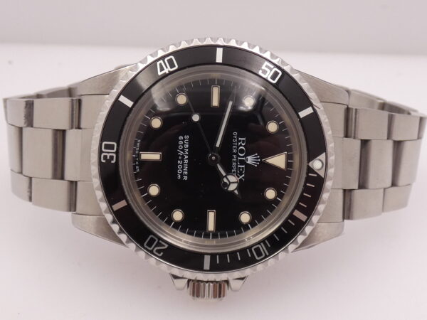 Rolex Submariner (No Date) 5513 With ROLEX SERVICE Fully STICKERED Automatico Anno 1988 TOP CONDITION Acciaio