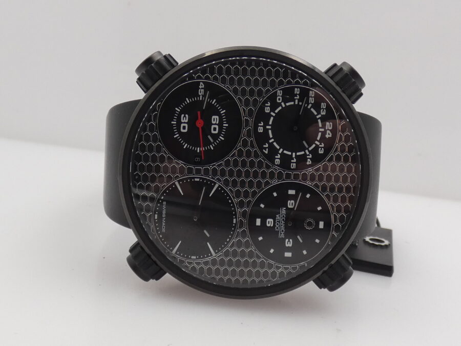 Meccaniche Veloci Quattro Valvole - Quattro Tempi NUOVO Limited Edition Titanio BOX&PAPERS Automatico W124K385 - immagine 6