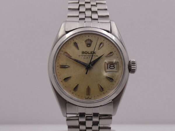 Rolex Oyster Perpetual Date 6534 Automatic Butterfly ANNO 1957 JUST SERVICED Acciaio Jubilee
