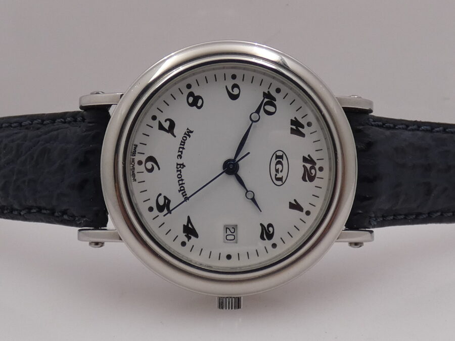 IGJ Montre Erotique LIMITED EDITION Automatic Date ANNI '90 Acciaio - immagine 6