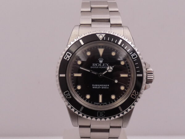 Rolex Submariner (No Date) 5513 With ROLEX SERVICE Fully STICKERED Automatico Anno 1988 TOP CONDITION Acciaio