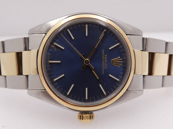 Rolex Oyster Perpetual 31 Mid-size 6748/3 SIGMA BOX&PAPERS Acciaio&Oro 18Kt ANNO 1982 With Bracelet