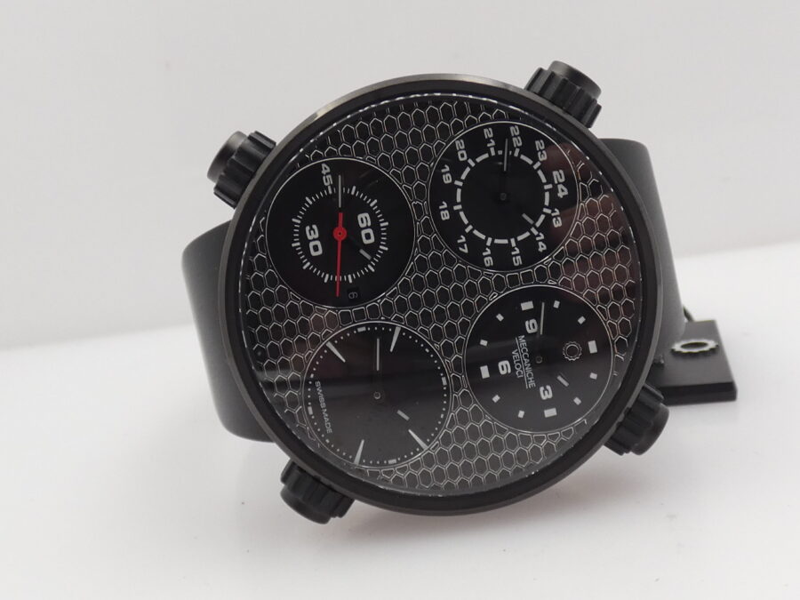 Meccaniche Veloci Quattro Valvole - Quattro Tempi NUOVO Limited Edition Titanio BOX&PAPERS Automatico W124K385 - immagine 7