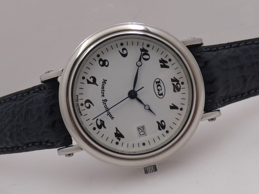 IGJ Montre Erotique LIMITED EDITION Automatic Date ANNI '90 Acciaio - immagine 7