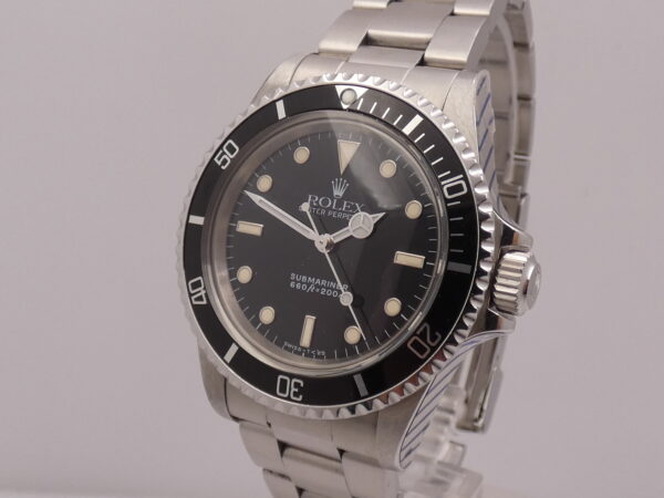 Rolex Submariner (No Date) 5513 With ROLEX SERVICE Fully STICKERED Automatico Anno 1988 TOP CONDITION Acciaio