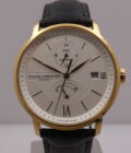 Baume & Mercier Classima GMT Power Reserve ORO PIENO 18Kt BOX&PAPERS Anno 2024 Automatico MAI INDOSSATO - immagine 8