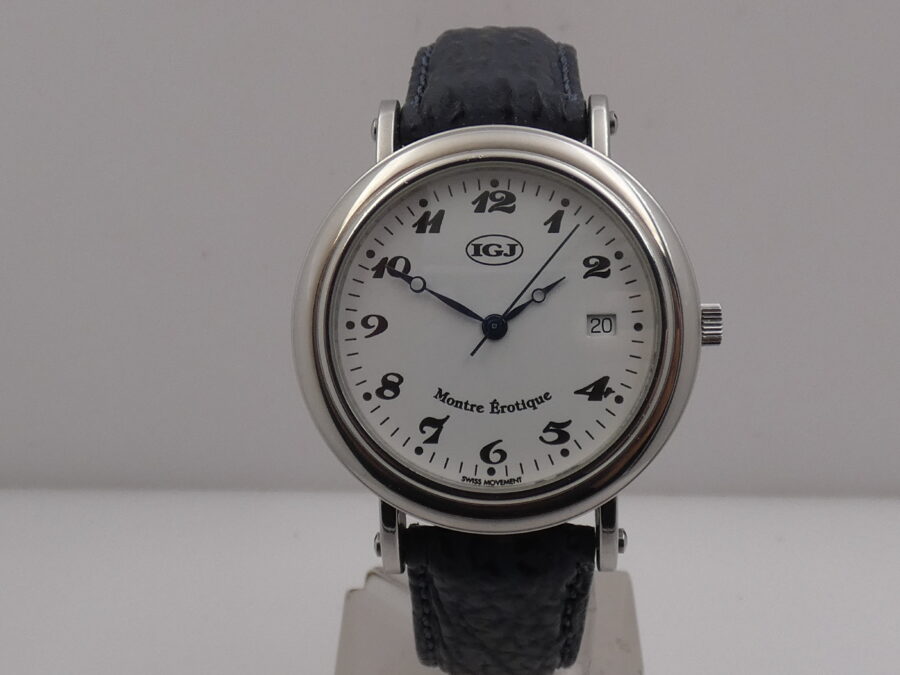 IGJ Montre Erotique LIMITED EDITION Automatic Date ANNI '90 Acciaio - immagine 8