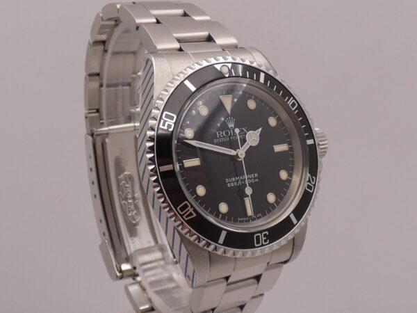 Rolex Submariner (No Date) 5513 With ROLEX SERVICE Fully STICKERED Automatico Anno 1988 TOP CONDITION Acciaio