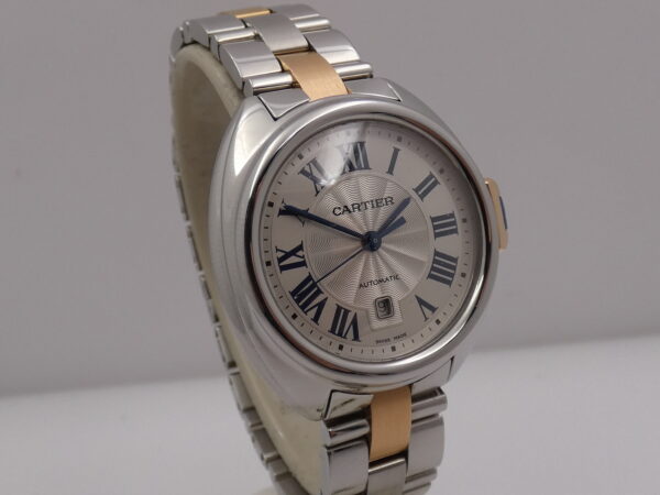 Cartier Clé de Cartier Mid-Size 31mm Acciaio & Oro Rosa18Kt WITH PAPERS Automatico ANNO 2016