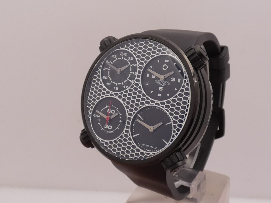 Meccaniche Veloci Quattro Valvole - Quattro Tempi NUOVO Limited Edition Titanio BOX&PAPERS Automatico W124K385 - immagine 9