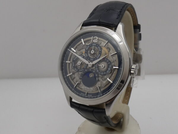 Montblanc Heritage Chronométrie Perpetual Calendar 118513 NEW BOX&PAPERS STICKERS Automatico Acciaio