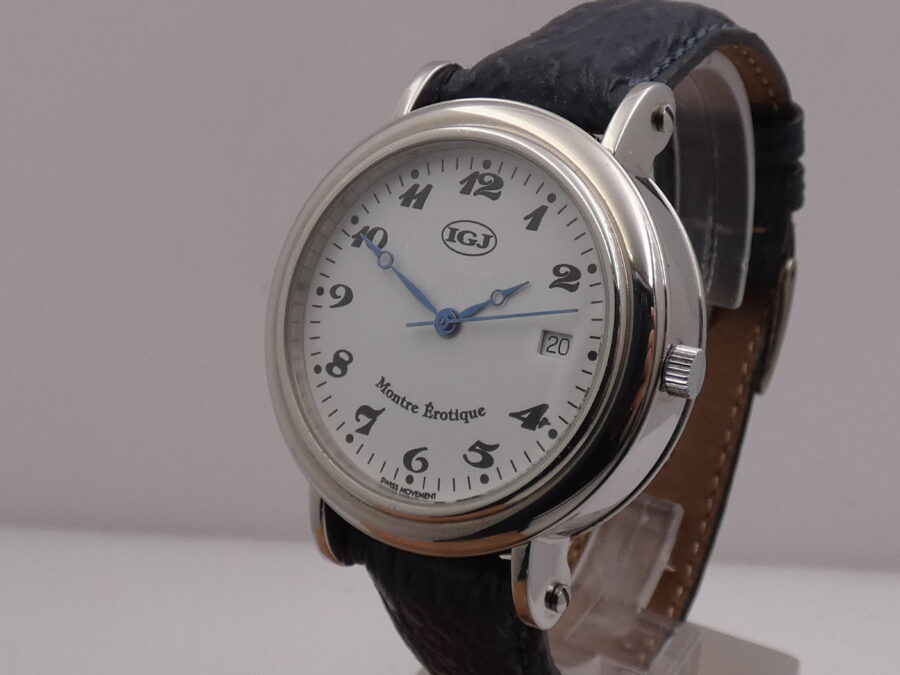 IGJ Montre Erotique LIMITED EDITION Automatic Date ANNI '90 Acciaio - immagine 9