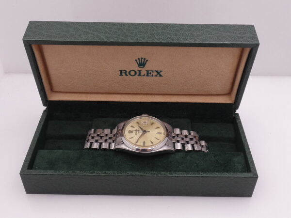Rolex Oyster Perpetual Date 6534 Automatic Butterfly ANNO 1957 JUST SERVICED Acciaio Jubilee