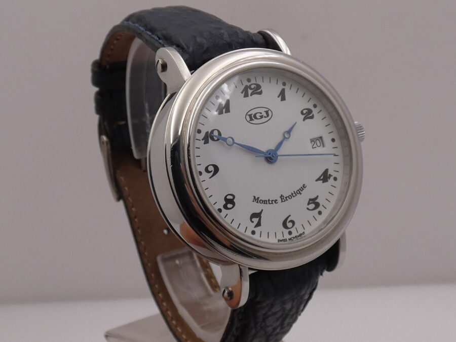 IGJ Montre Erotique LIMITED EDITION Automatic Date ANNI '90 Acciaio - immagine 10