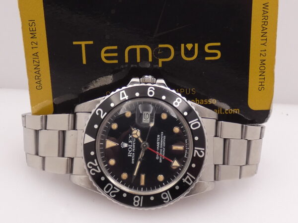 Rolex GMT-Master 16750 Hazelnut Dial Open 6 Open 9 ANNO 1984 JUST SERVICED Automatico Acciaio