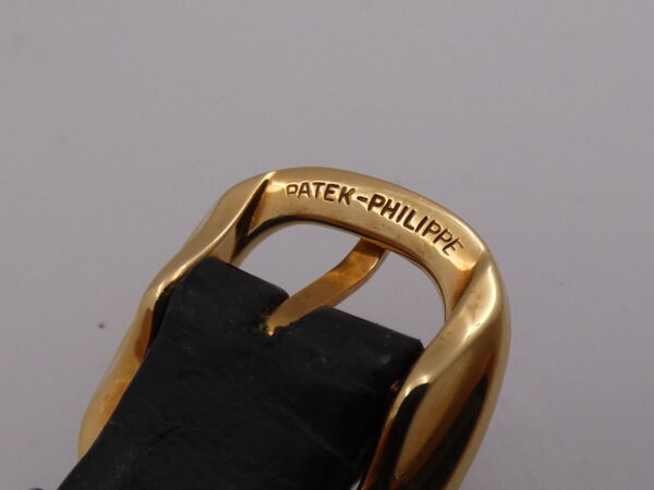 Patek Philippe Golden Ellipse 4831 Factory Diamonds Bezel Oro Massiccio 18Kt Bellissimo Orologio Lady 90's