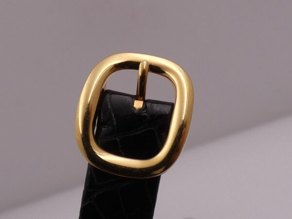 Patek Philippe Golden Ellipse 4831 Factory Diamonds Bezel Oro Massiccio 18Kt Bellissimo Orologio Lady 90's