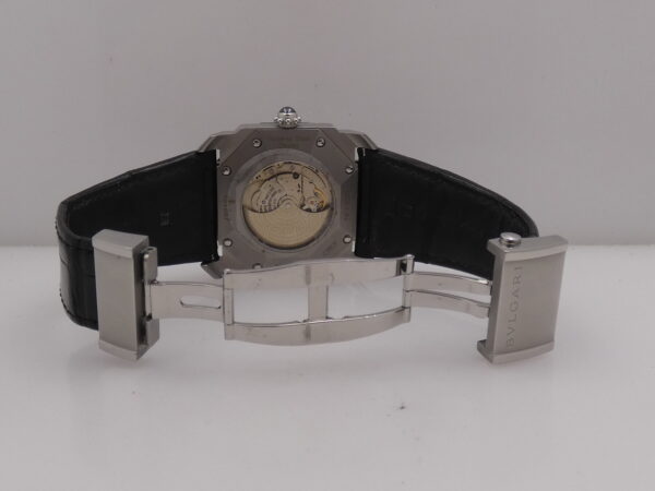 Bulgari Octo Bi-Retro By Gérald Genta Saltarello Automatico Lunetta in Ceramica OBR.Y.1C WITH BOX