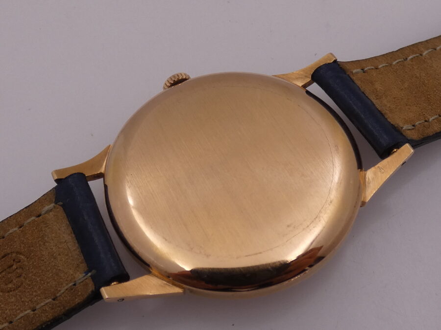 Tissot Oversize 37mm Oro Rosa 18Kt TOP CONDITION Anni 60's Carica Manuale Orologio Vintage - immagine 14