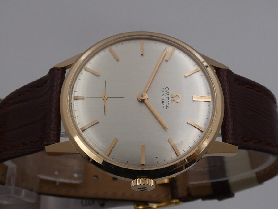 Omega Century Oro Rosa 18Kt 121.010 TOP CONDITION Anno 1964 Carica Manuale With BOX Wonderful - immagine 3