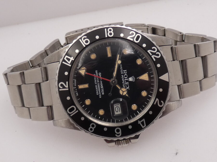 Rolex GMT-Master 16750 Hazelnut Dial Open 6 Open 9 ANNO 1984 JUST SERVICED Automatico Acciaio - immagine 6