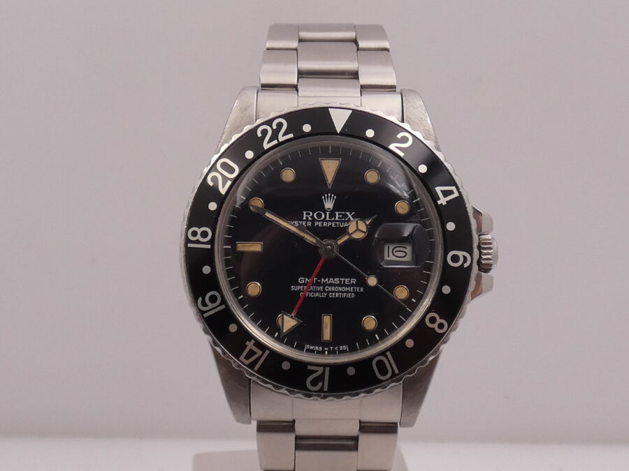 Rolex GMT-Master 16750 Hazelnut Dial Open 6 Open 9 ANNO 1984 JUST SERVICED Automatico Acciaio - immagine 7