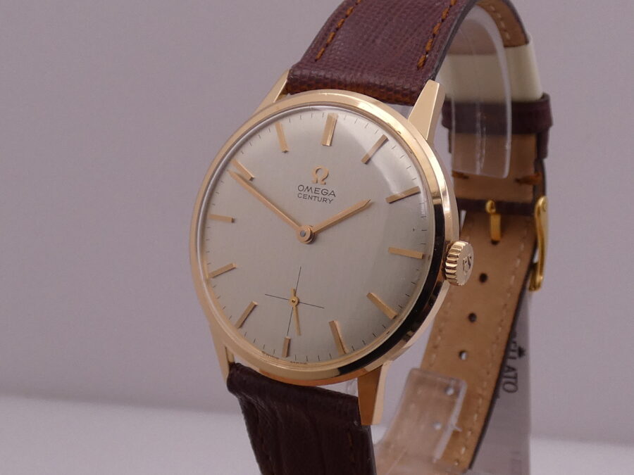 Omega Century Oro Rosa 18Kt 121.010 TOP CONDITION Anno 1964 Carica Manuale With BOX Wonderful - immagine 9