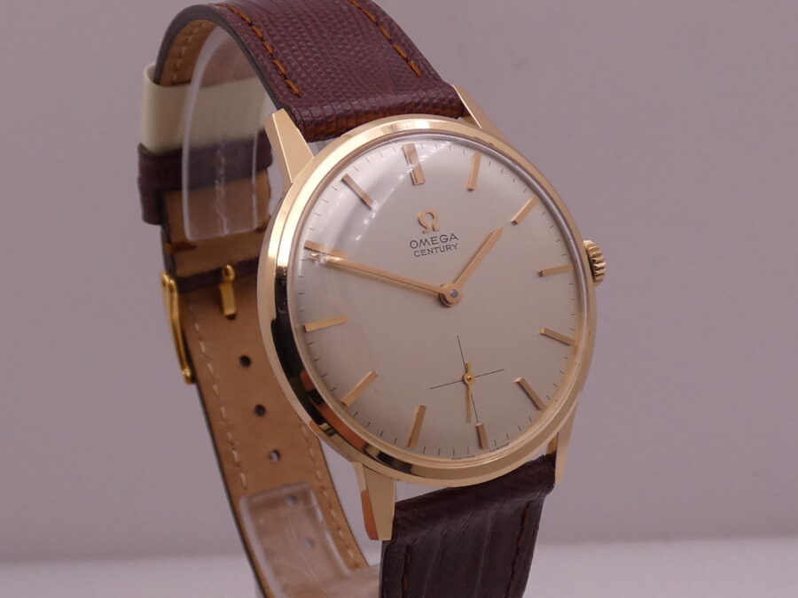 Omega Century Oro Rosa 18Kt 121.010 TOP CONDITION Anno 1964 Carica Manuale With BOX Wonderful - immagine 10