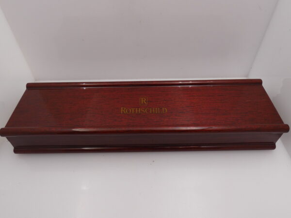 Rothschild Tank Ultra Thin By JLC Platino 950 & Diamanti Honey Comb Dial Anni 80's WITH BOX