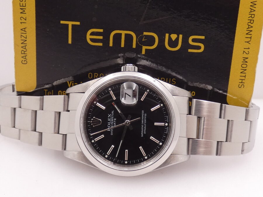 Rolex Oyster Perpetual Date 15200 BOX&PAPERS Italia ANNO 2006 Automatico JUST SERVICED Acciaio - immagine 2