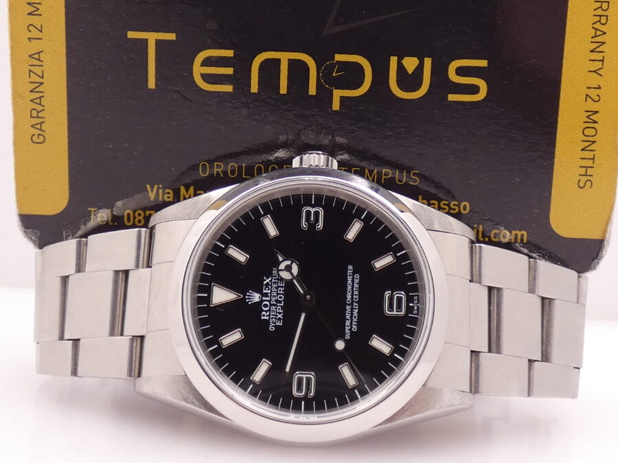 Rolex Explorer I "Only Swiss" 14270 ANNO 1999 Automatico Acciaio - immagine 2