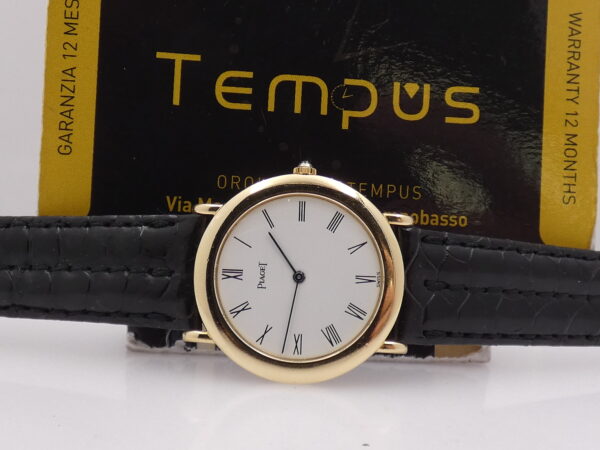 Piaget Classic Ultra Thin Mid-Size 29mm Oro Pieno 18Kt SERVICED Manuale ANNI '80s Ref.9048