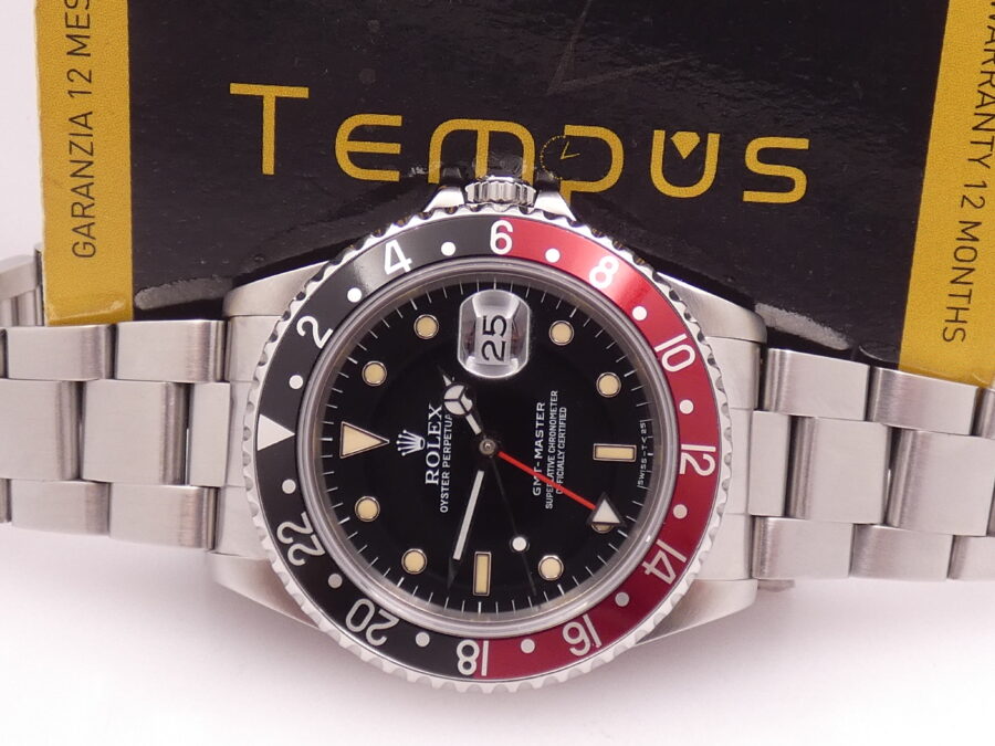 Rolex GMT-Master 16700 Coke Hazelnut Dial ANNO 1991 Automatico Acciaio Oyster - immagine 2