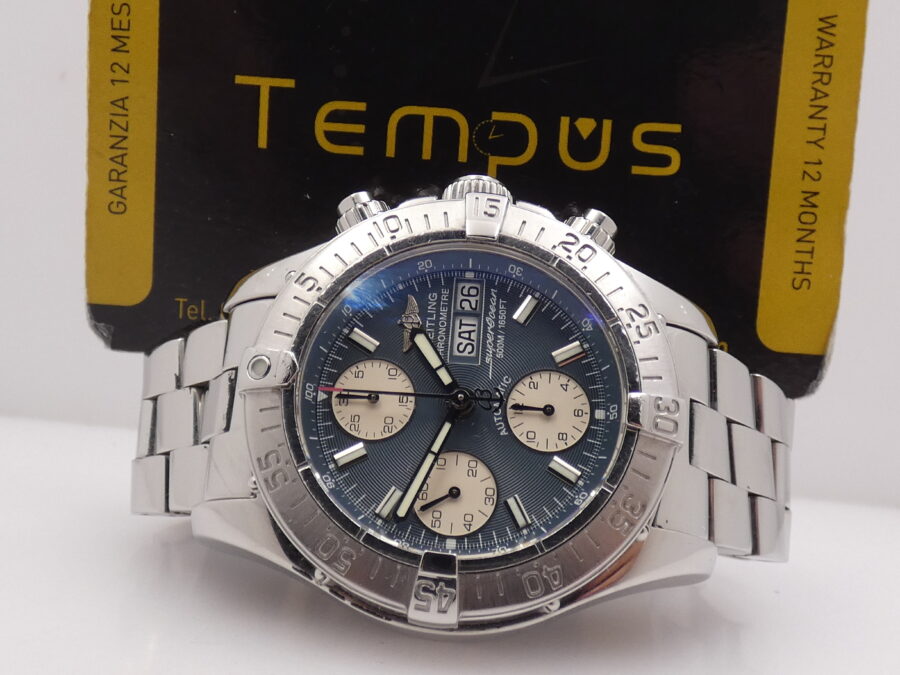 Breitling Superocean Chronograph II A13340 With PAPERS Automatic Chronometre COSC ANNO 2007 - immagine 2