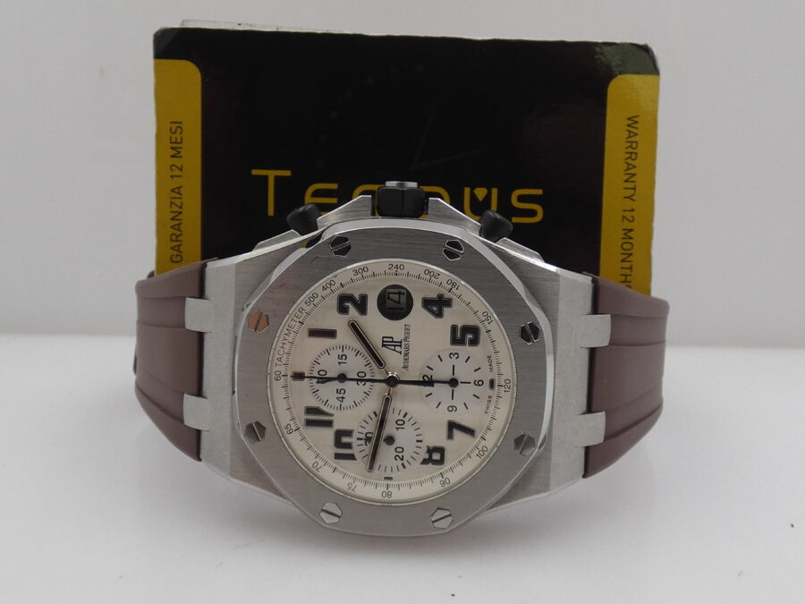 Audemars Piguet Royal Oak Offshore Chronograph Safari Chronograph 42mm 26020ST Automatic Acciaio - immagine 2