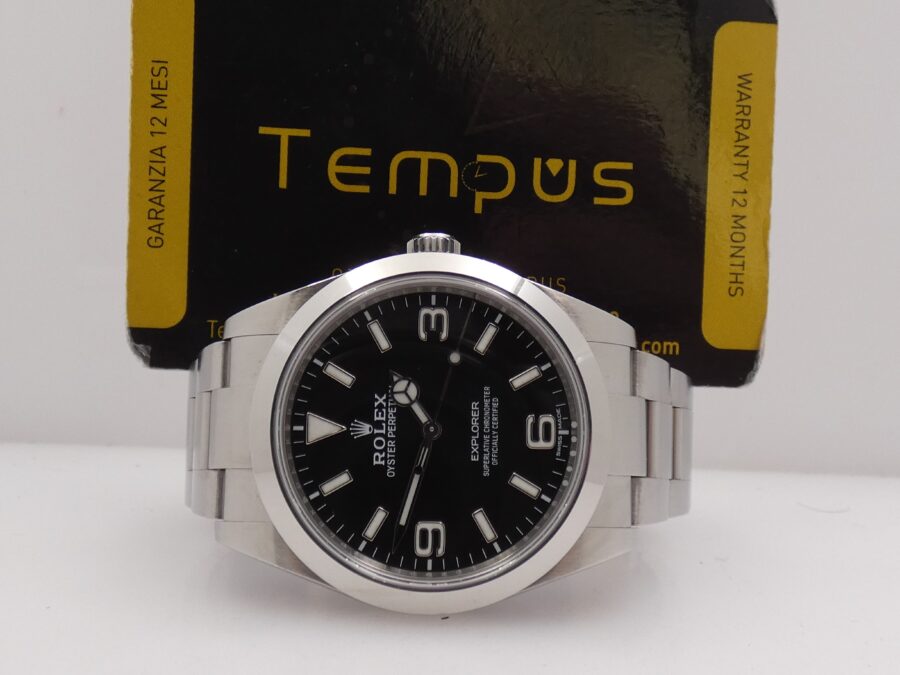 Rolex Explorer 214270 BOX&PAPERS ITALIA ANNO 2017 Automatico TOP CONDITION Acciaio - immagine 2