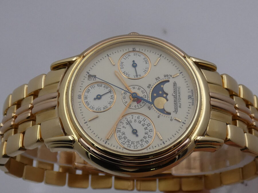 Jaeger-LeCoultre Odysseus Perpetual Calendar Moonphases Automatico 18Kt Rose&Yellow GOLD 166.7.80 ANNI '90