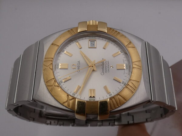 Omega Constellation Double Eagle Perpetual Calendar 40mm Acciaio & Oro18Kt 1213.30.00 ANNO 1998