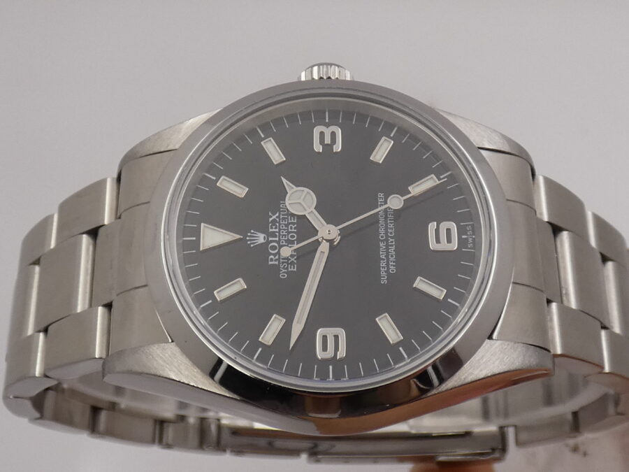 Rolex Explorer I "Only Swiss" 14270 ANNO 1999 Automatico Acciaio