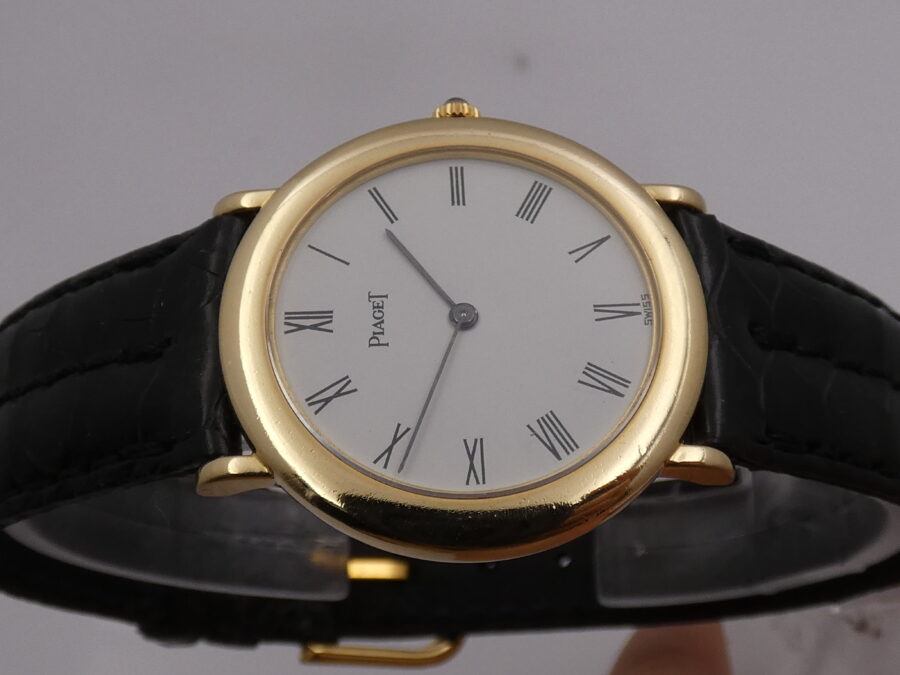 Piaget Classic Ultra Thin Mid-Size 29mm Oro Pieno 18Kt SERVICED Manuale ANNI '80s Ref.9048