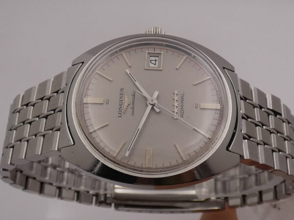 Longines Admiral 5 Stelle 8342 Automatic Date ANNO 1974 Acciaio Braccialato Vintage