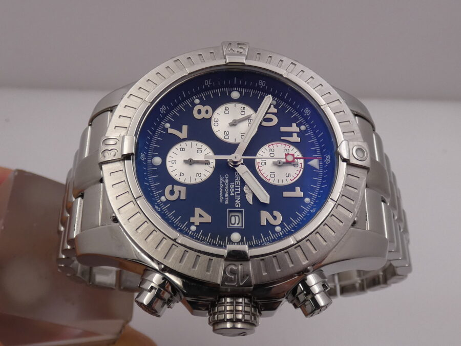 Cronografo Breitling Super Avenger 48mm A13370 BOX&PAPERS Automatico ANNO 2005 Acciaio